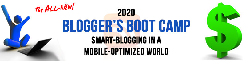 2020 Blogger's Boot Camp